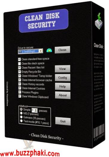 Clean Disk Security 8.21