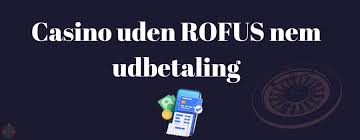 Live Casinoer Uden Rofus Oplev Spænding uden Grænser